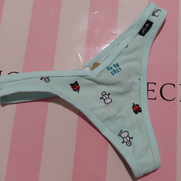 PINK thong size XXS NIP - Picture 8 of 10